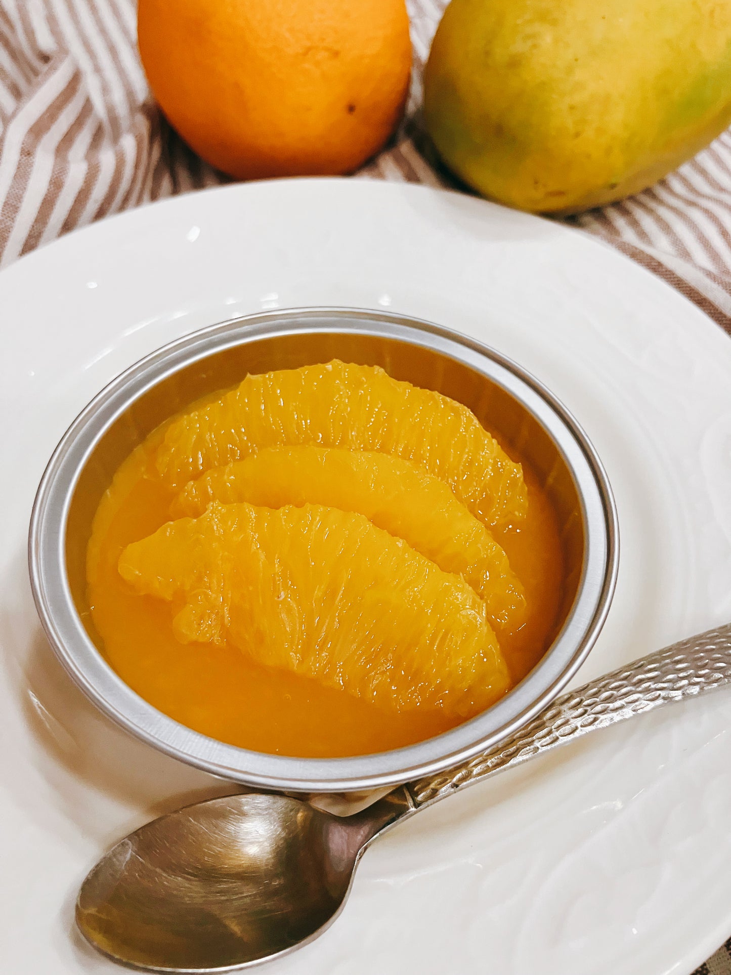 オレンジとマンゴーのゼリー Orange Mango Jelly