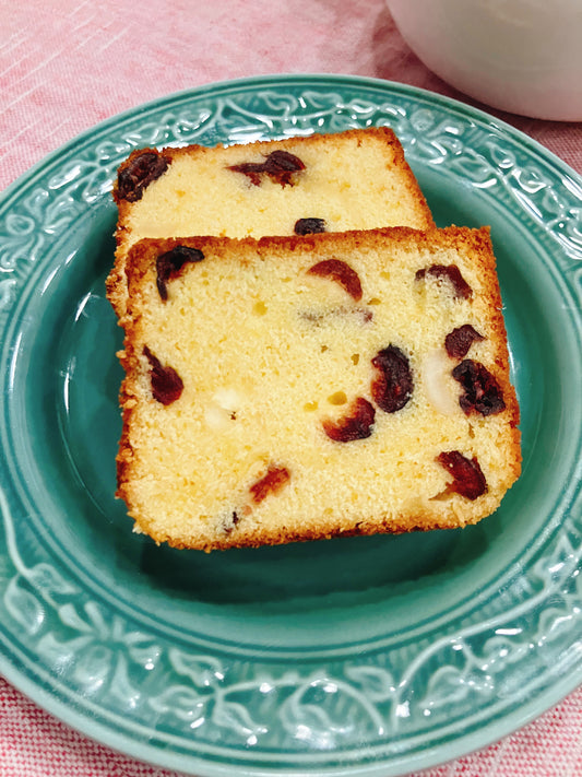 クランベリーのパウンドケーキ Cranberry Pound Cake